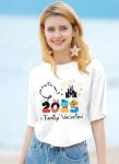 Disney Family Matching Vacation T-Shirts for Summer