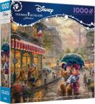 Mickey & Minnie in Paris 1000-Piece Puzzle