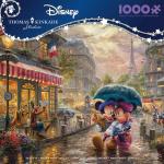 Mickey & Minnie in Paris 1000-Piece Puzzle