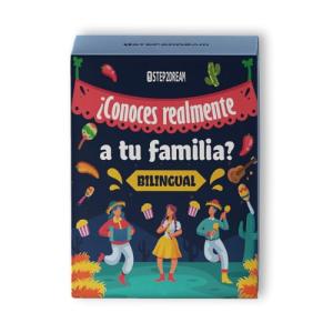 1step2dream Bilingual Family Card Games Fun