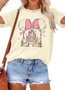 Magic Kingdom Castle Graphic Tee for Women