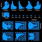 Glow in the Dark Princess Castle Wall Decal