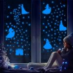 Glow in the Dark Princess Castle Wall Decal