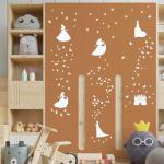 Glow in the Dark Princess Castle Wall Decal