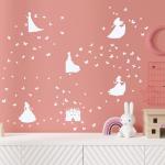 Glow in the Dark Princess Castle Wall Decal