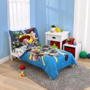 Toy Story Toddler Bed Set - 4 Piece Set