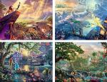 Disney Dreams 4-in-1 Jigsaw Puzzle Collection