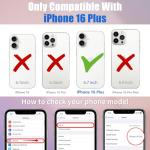 Cute Cartoon Floral iPhone 16 Plus Case