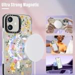 Cute Cartoon Floral iPhone 16 Plus Case