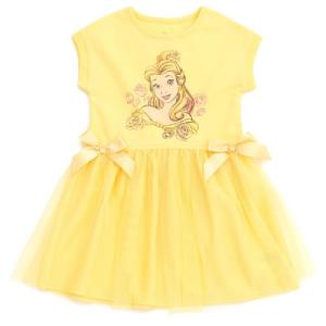 Disney Princess Belle Toddler Yellow Tulle Dress