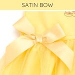 Disney Princess Belle Toddler Yellow Tulle Dress