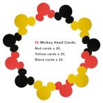 Mickey Mouse 60-Piece Wall Sticker Set