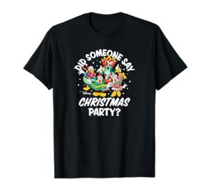 Mickey, Minnie, Donald, Goofy Holiday Party Tee
