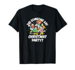 Mickey, Minnie, Donald, Goofy Holiday Party Tee