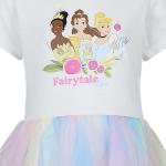 Disney Princess Tiana, Belle, and Cinderella Dresses