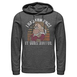 Disney Princess No Fun Men’s Hoodie - Charcoal
