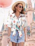 Disney Princess Hawaiian Shirt for Women - Magical Fun