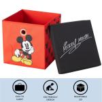 Mickey Mouse Collapsible Storage Cube with Lid