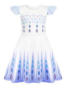 Disney Princess Snow Nightgown for Kids, Size 6