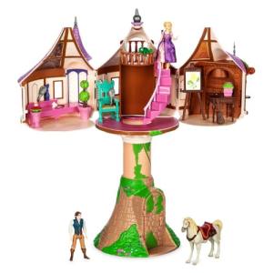 Disney Rapunzel Tower Playset with 19 Action Figures
