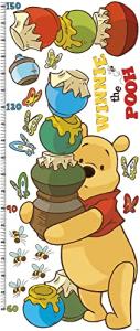 Winnie the Pooh Peel & Stick Growth Chart