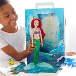 Ariel Story Doll with Coloring Book and Dress