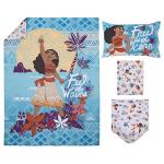 Disney Moana Tropical 4-Piece Toddler Bed Set