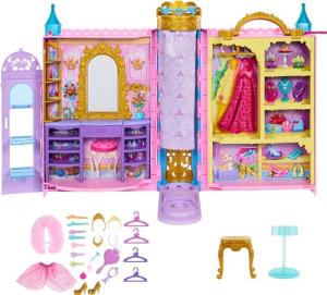 Disney Princess Closet Playset with 25 Accessories