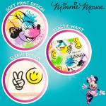 Minnie Mouse Rainbow Paint Splatter Outfit Set