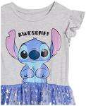 Disney Girls Stitch Tulle Play Dress - Sizes 4-16