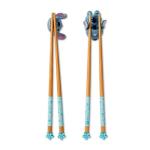 Lilo & Stitch Wooden Chopstick Set with Rests