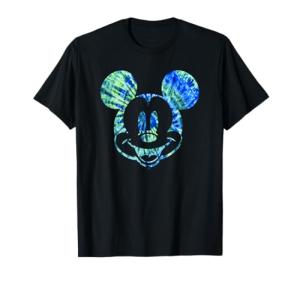 Mickey Mouse Green Tie Dye T-Shirt