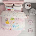 Disney Princess Cozy Comforter and Sheet Set, Queen