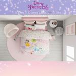 Disney Princess Cozy Comforter and Sheet Set, Queen