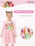Disney Princess Toddler Ruffle Tulle Dress 4-5T