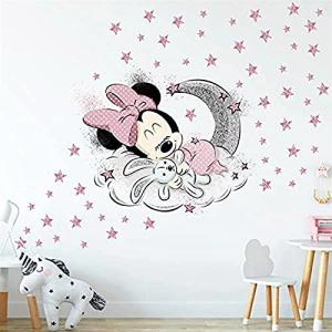 Large Mickey and Minnie Mouse Wall Decals