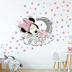 Large Mickey and Minnie Mouse Wall Decals