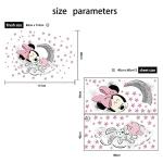 Large Mickey and Minnie Mouse Wall Decals