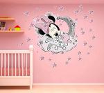 Large Mickey and Minnie Mouse Wall Decals