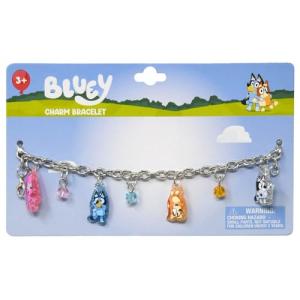 Bluey and Friends 7" Charm Bracelet with Glitter