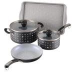 Disney Monochrome Nonstick Cookware Set, 8 Pieces