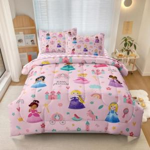 Disney Princess Castle Twin Bed in a Bag Set
