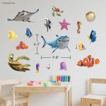 Finding Nemo Wall Decals - 17 Vinyl Stickers