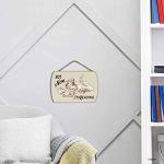 Disney Belle Hanging Wood Wall Decor for Kids