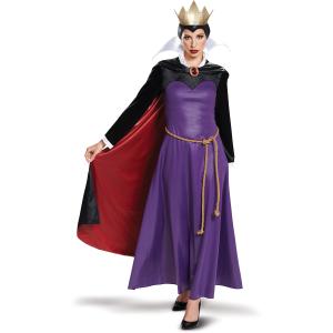 Evil Queen Deluxe Adult Costume - Purple 12-14