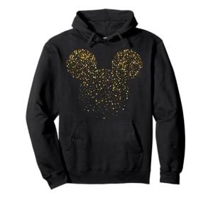 Mickey Mouse New Year Confetti Pullover Hoodie
