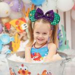 Mermaid Sequin Mouse Ears Headband for Adults