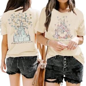 Women’s Magical Castle Floral T-Shirt
