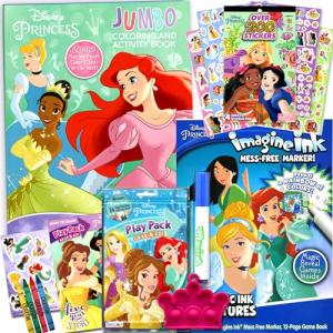 Disney Princess Coloring and Activity Book Set