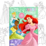 Disney Princess Coloring and Activity Book Set